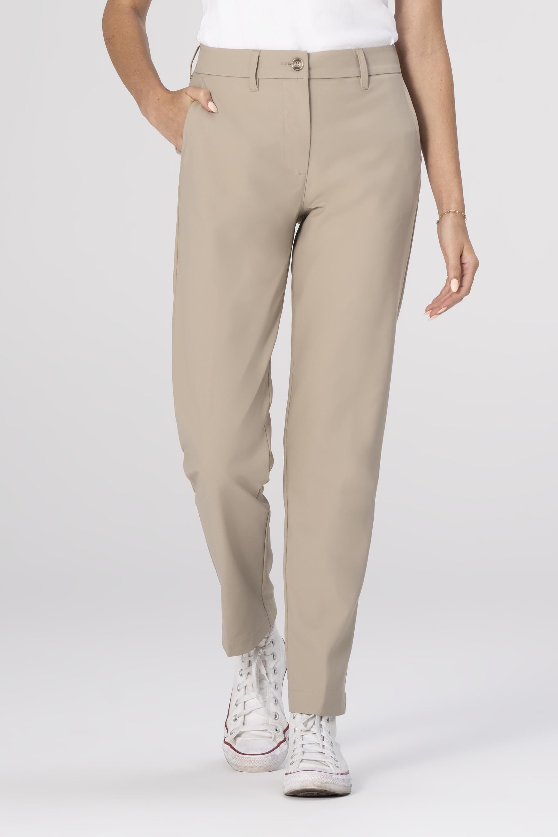 Women Chino Poly Stretch Pants