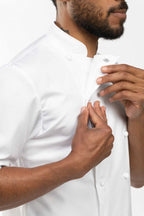 Grand Chef Short Sleeve Coat without Pocket