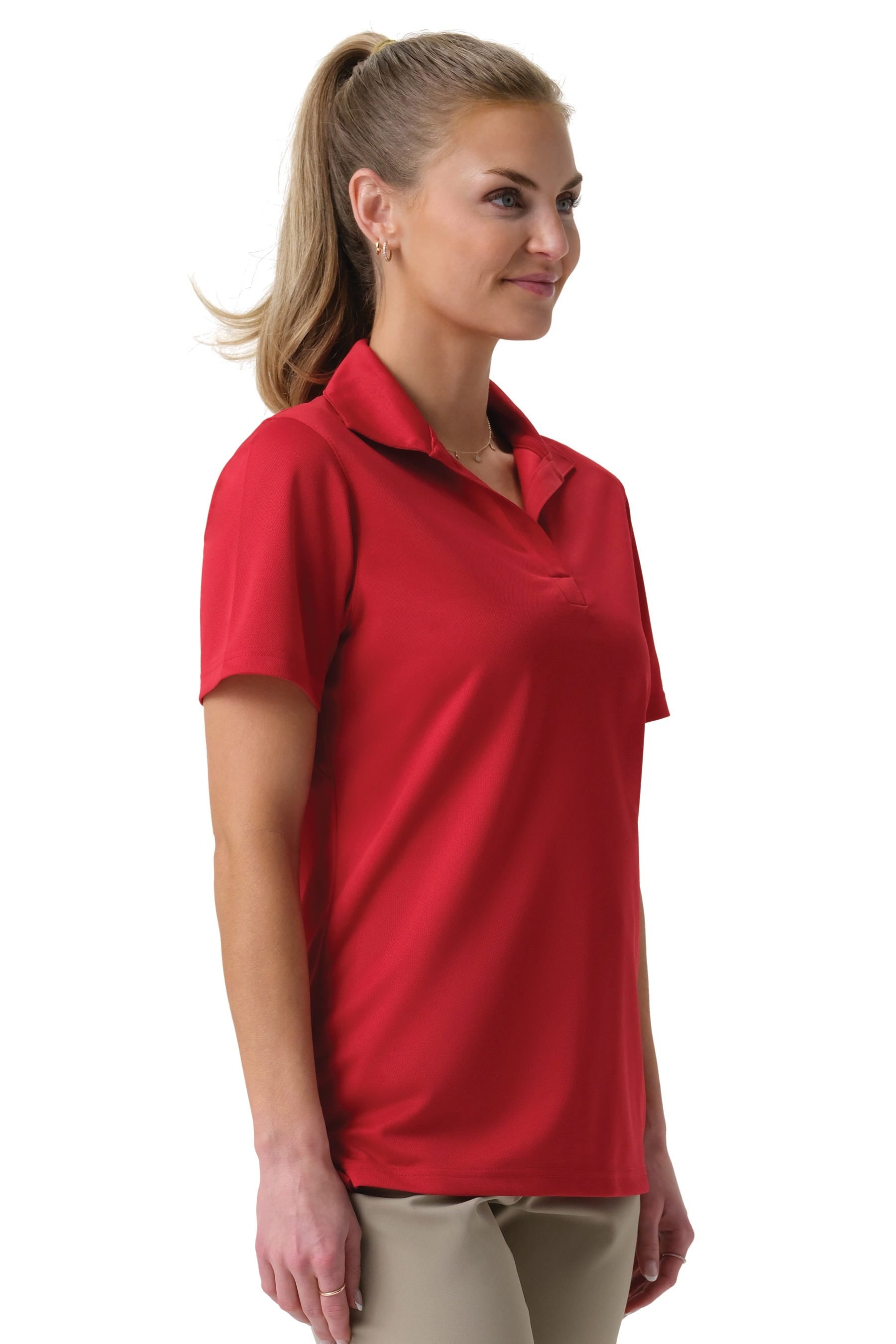 Women Collared Polo Shirt
