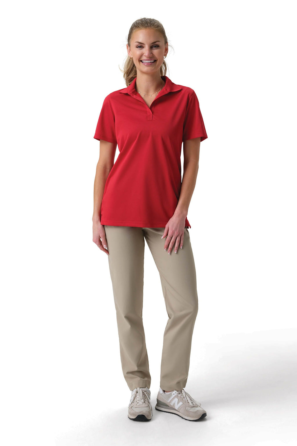 Women Collared Polo Shirt