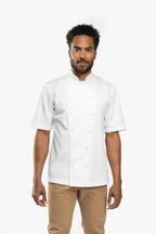Grand Chef Short Sleeve Coat without Pocket