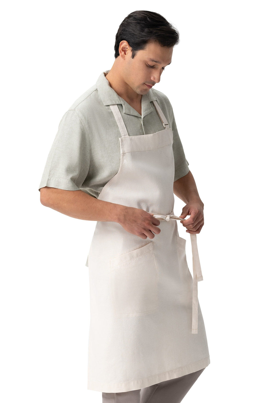 Huntington Bib Apron