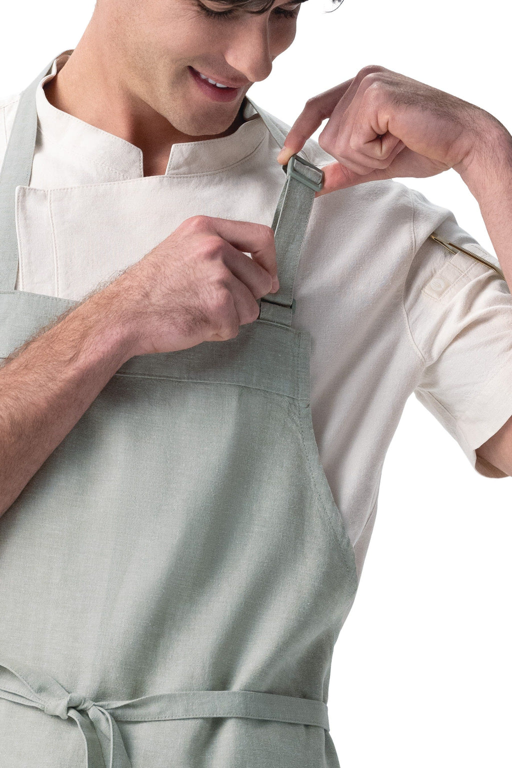 Huntington Bib Apron