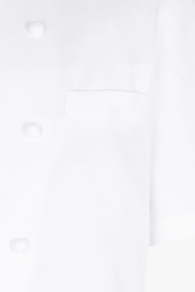 Grand Chef Short Sleeve Coat with Pocket