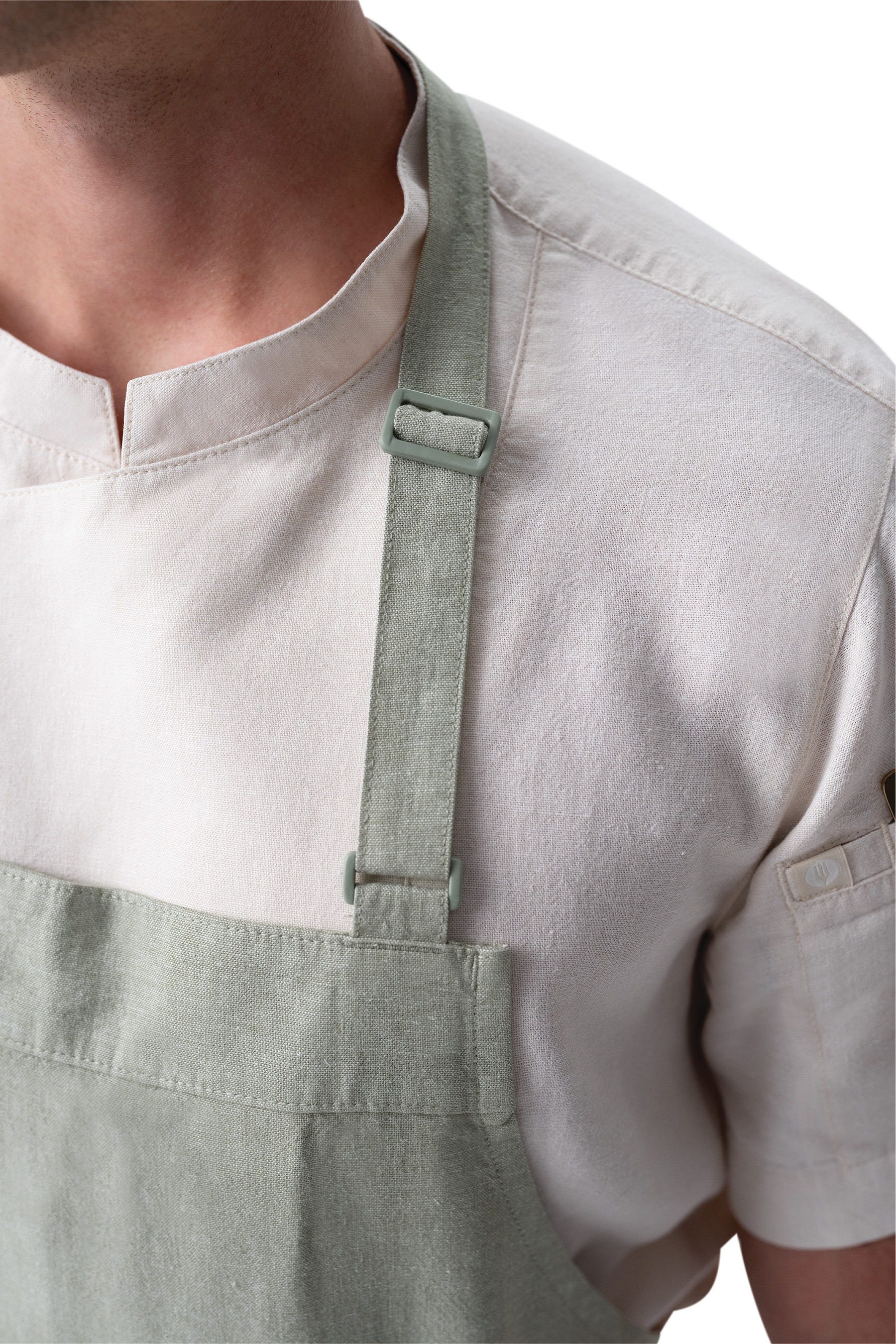 Huntington Bib Apron