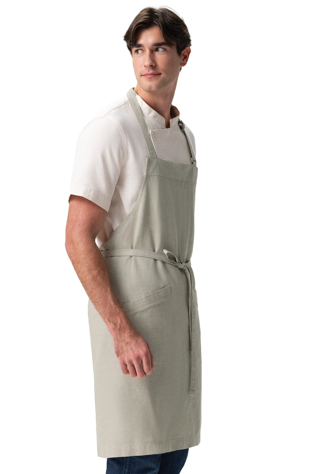 Huntington Bib Apron