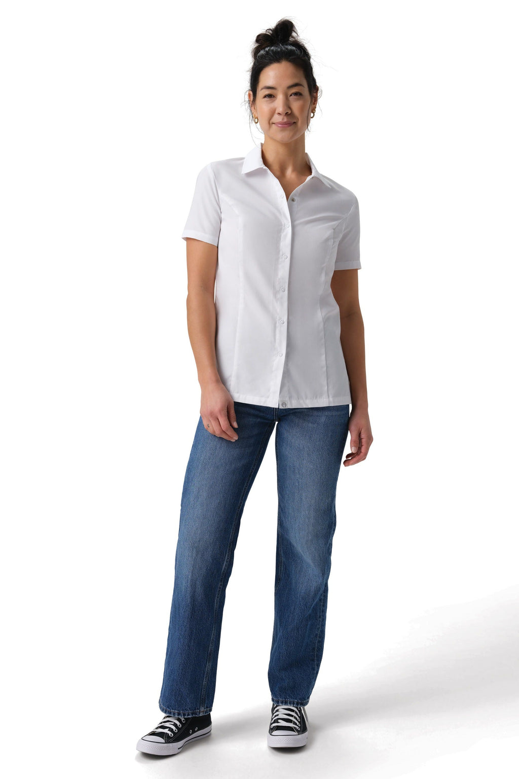 Durham Female Snap Work Shirt