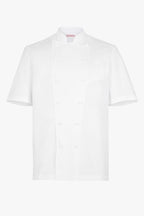 Grand Chef Short Sleeve Coat with Pocket