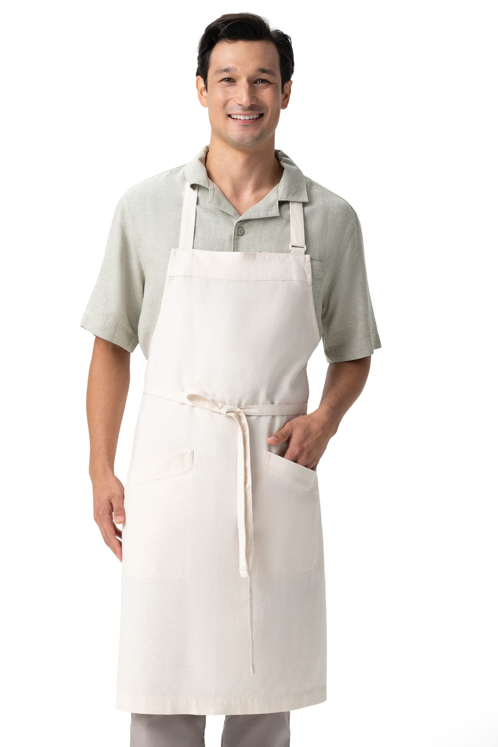 Huntington Bib Apron