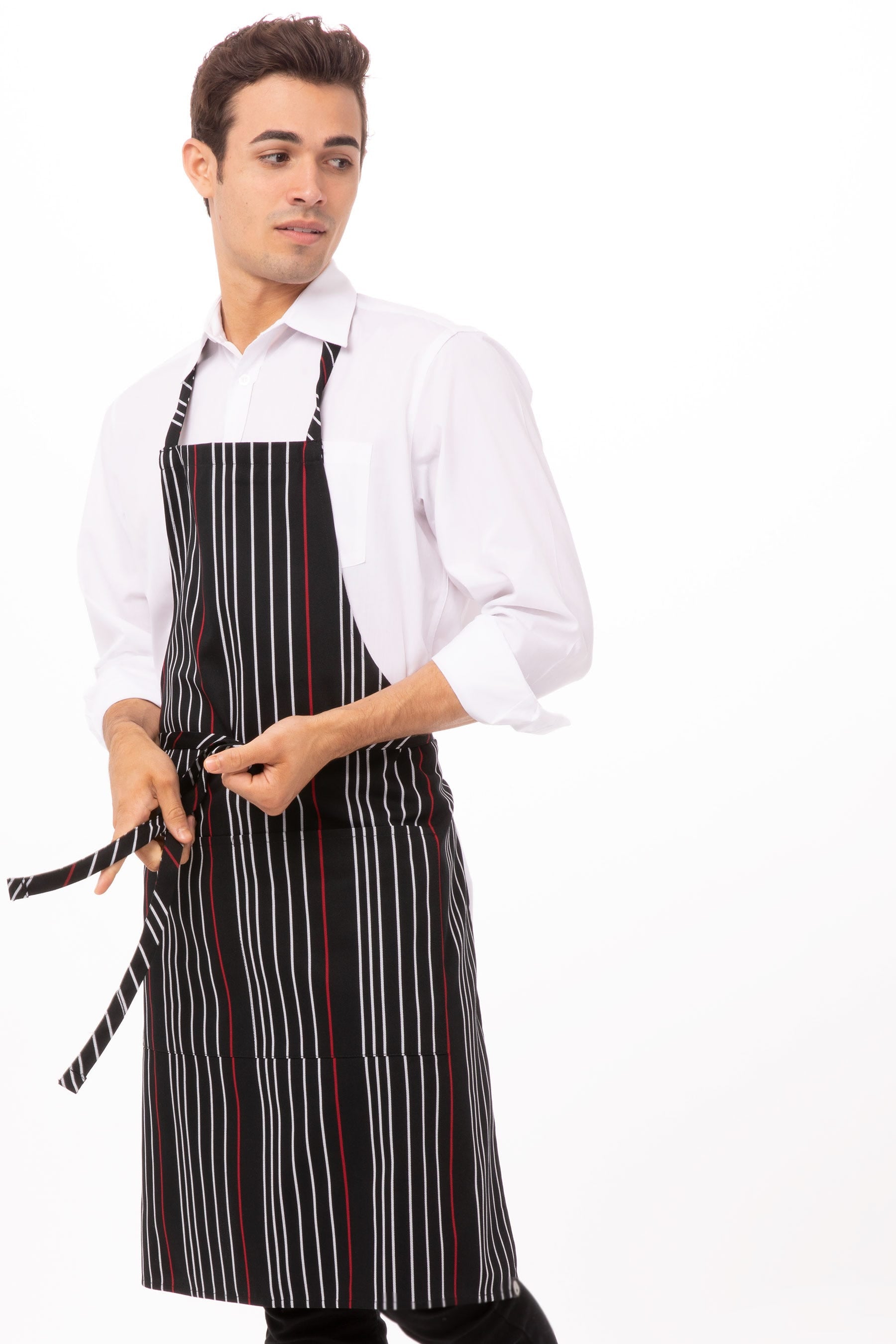Striped Bib Apron