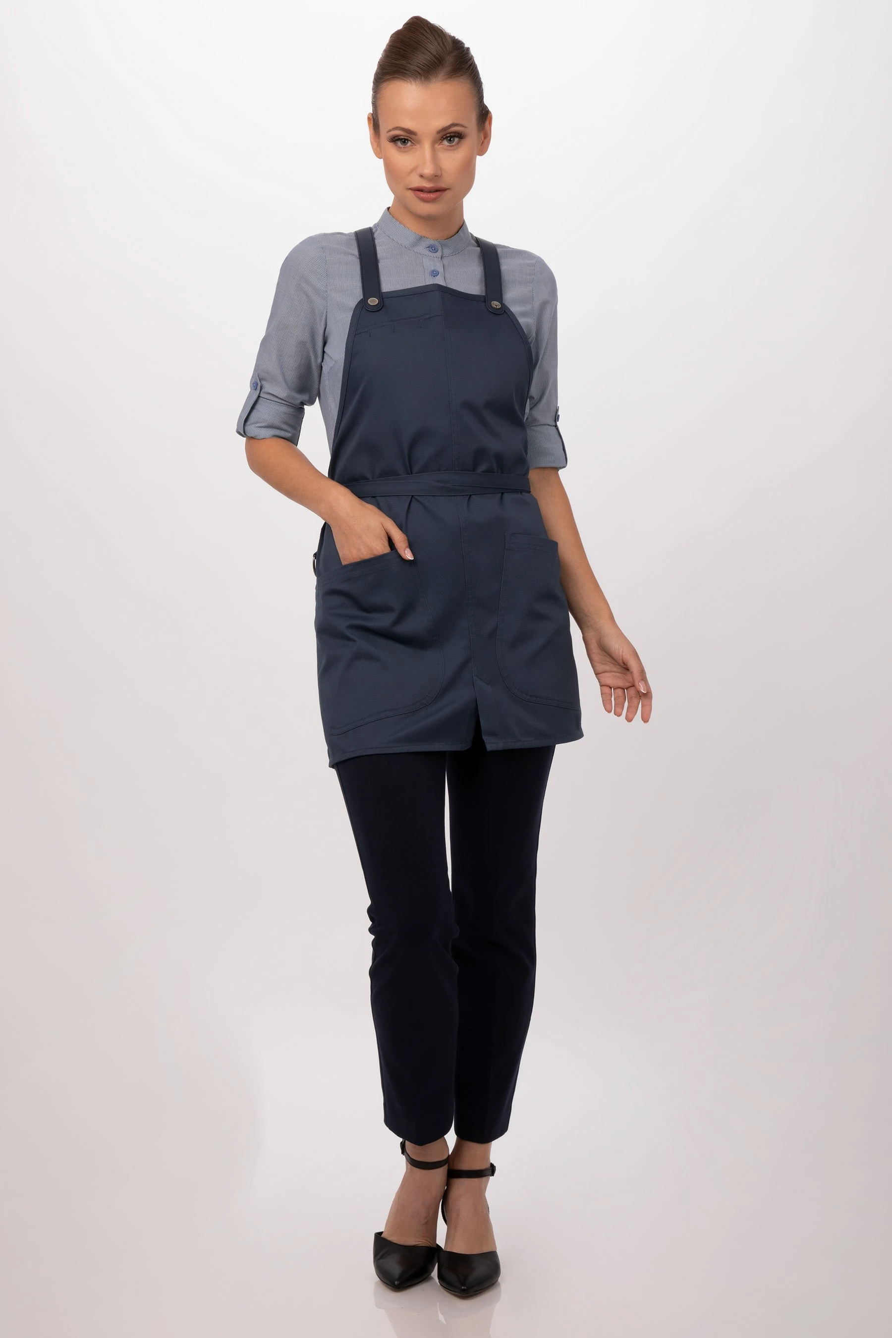 Largo Short Bib Apron