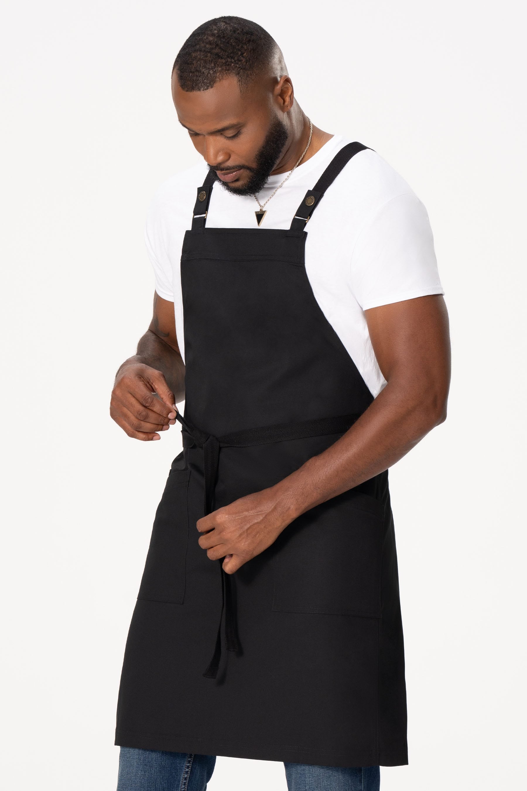 Lockharte Bib Canvas Apron – Chef Works Hong Kong
