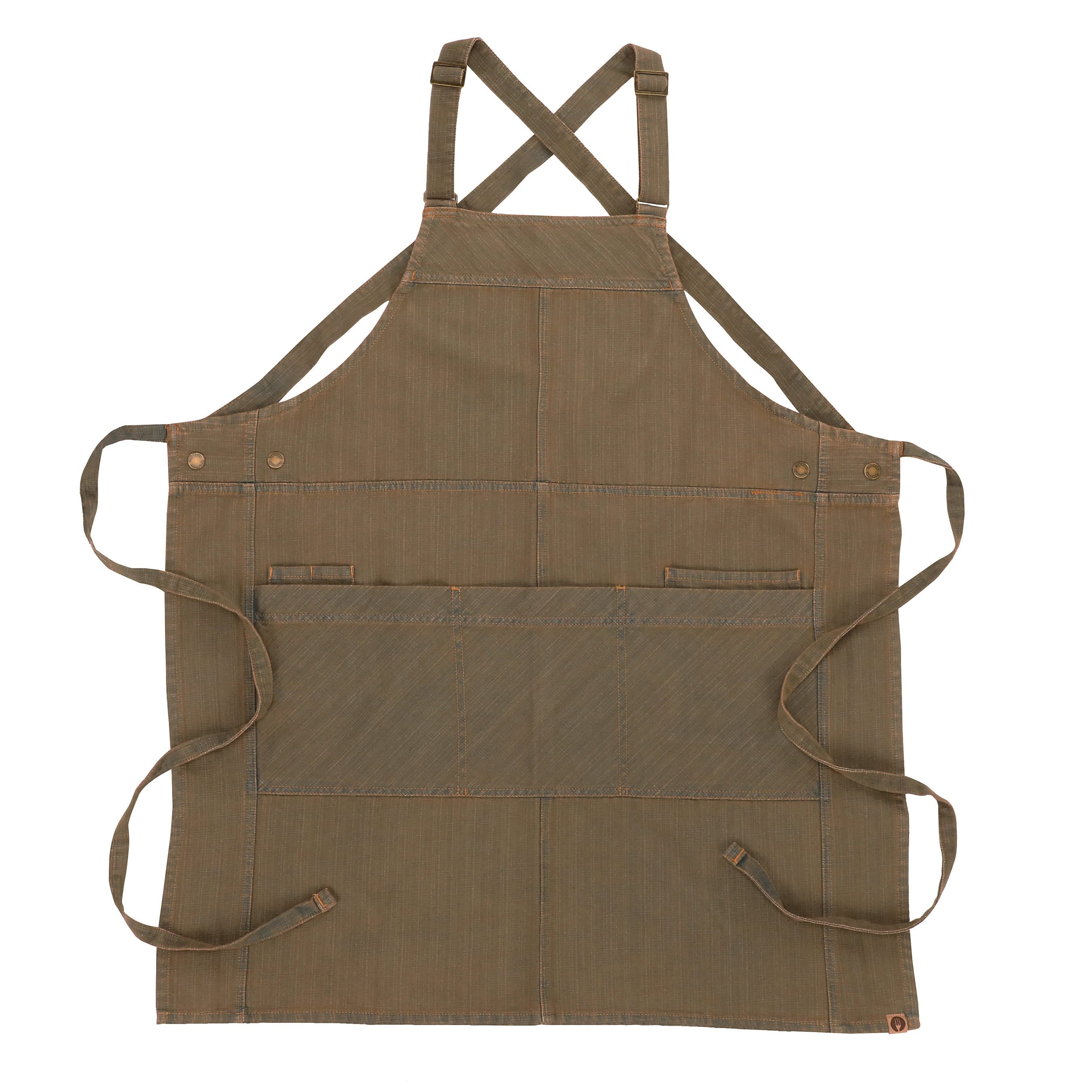 Uptown Cross-Back Bib Apron