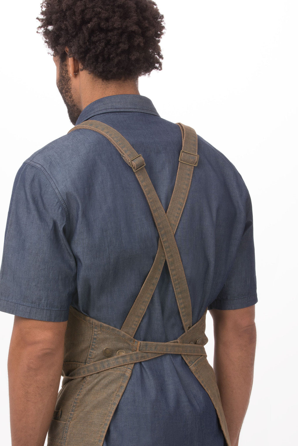 Uptown Cross-Back Bib Apron