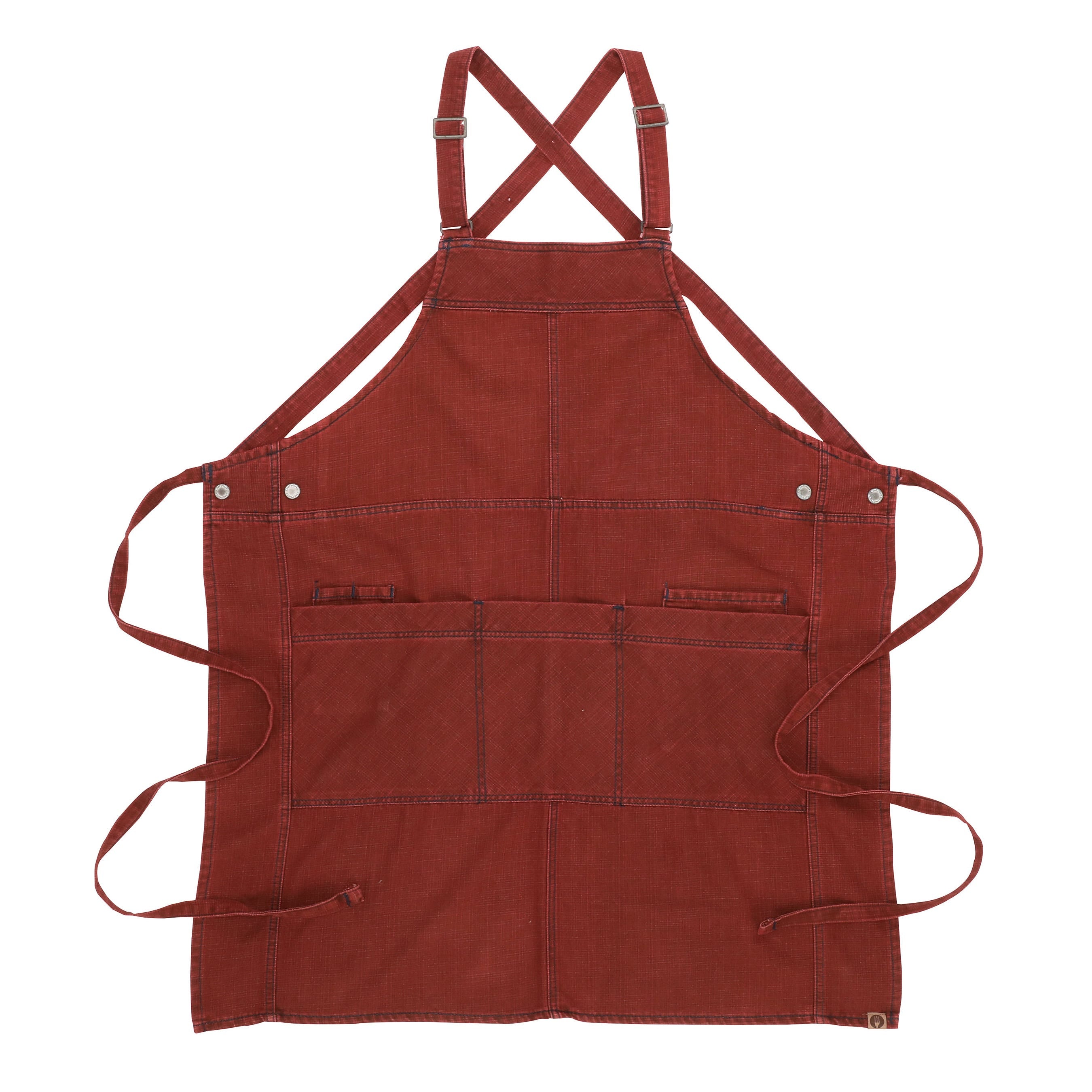 Uptown Cross-Back Bib Apron
