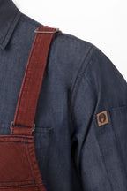 Uptown Cross-Back Bib Apron
