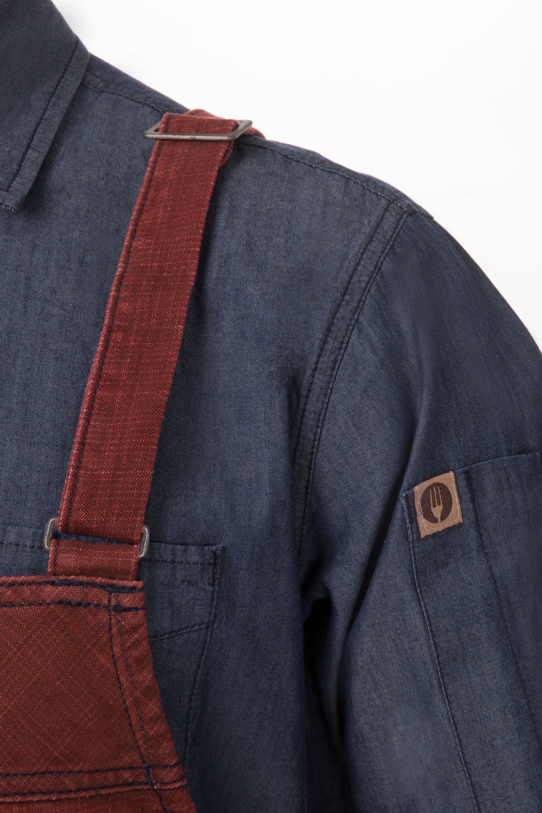 Uptown Cross-Back Bib Apron