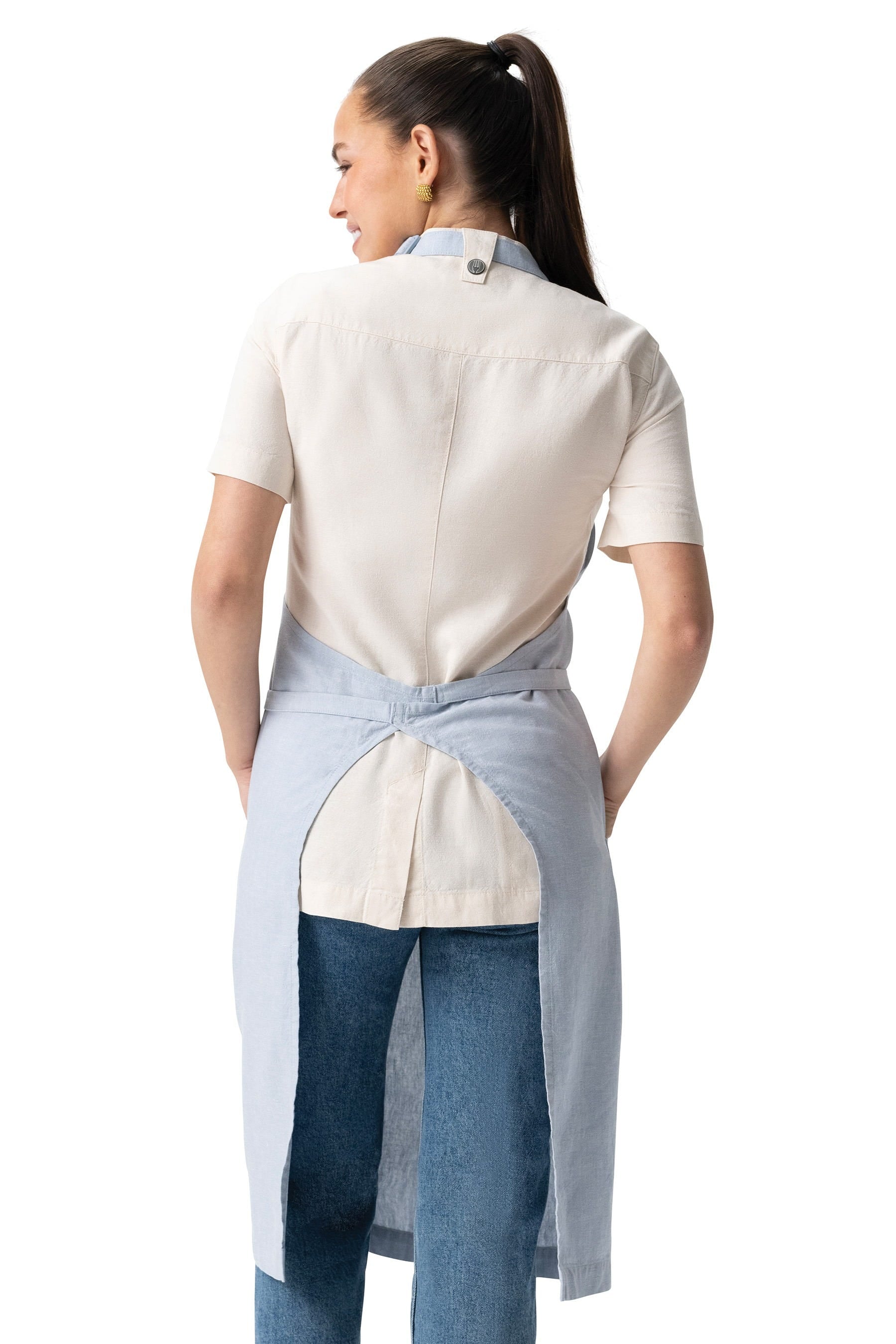 Huntington Bib Apron