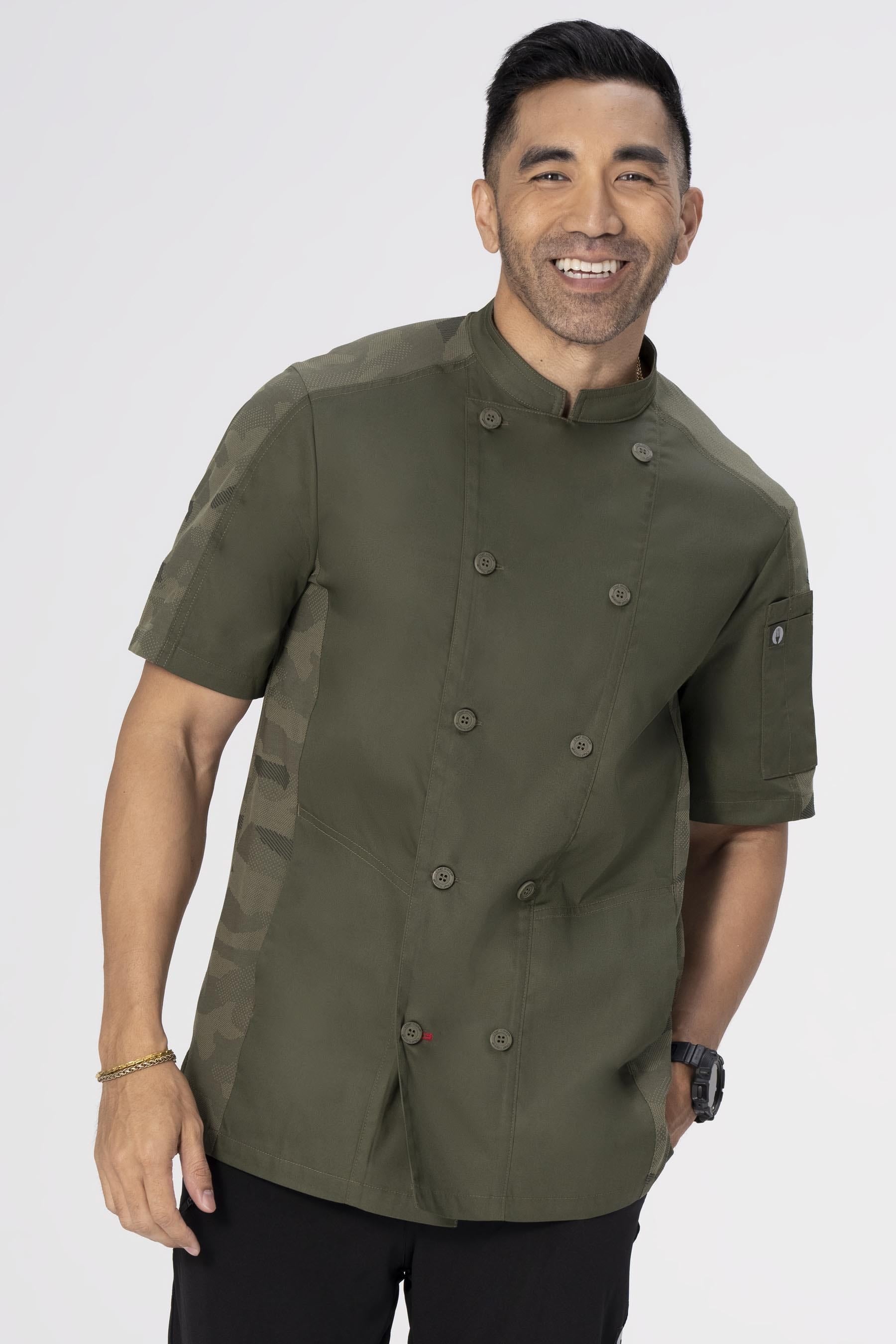 Mojave Short Sleeve Chef Coat