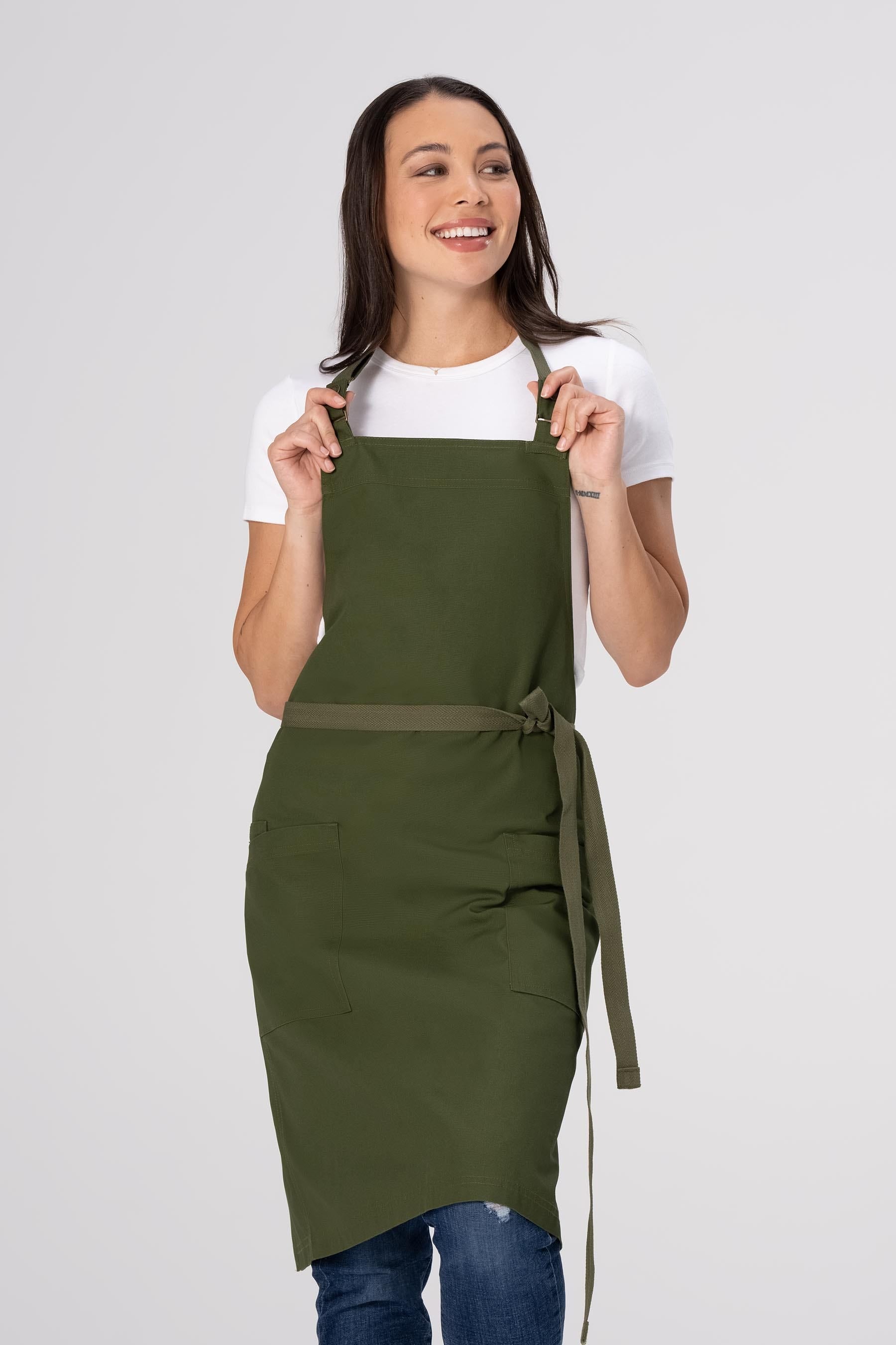 Lockharte Bib Apron Straps (Over the Neck)