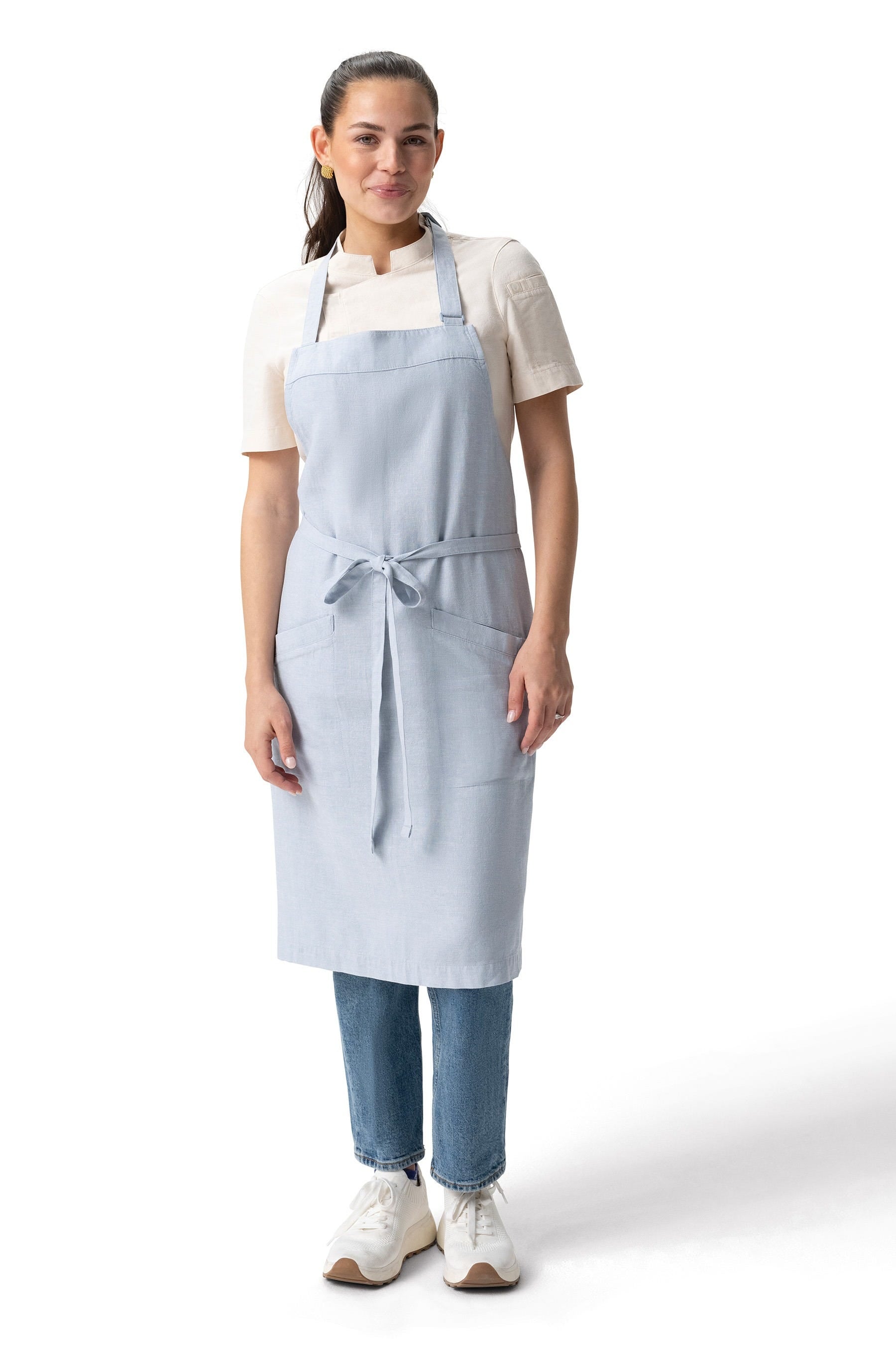 Huntington Bib Apron