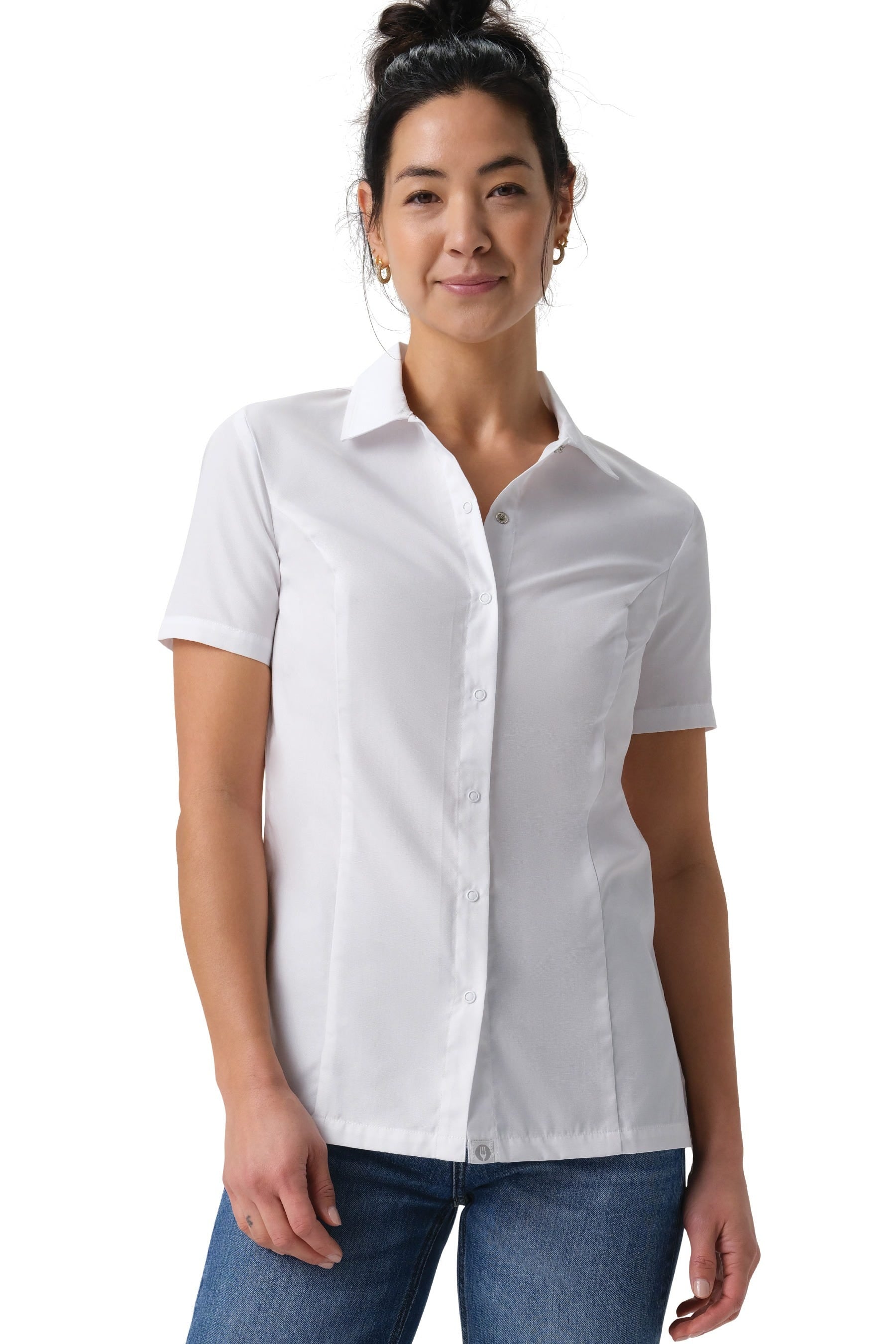 Durham Female Snap Work Shirt