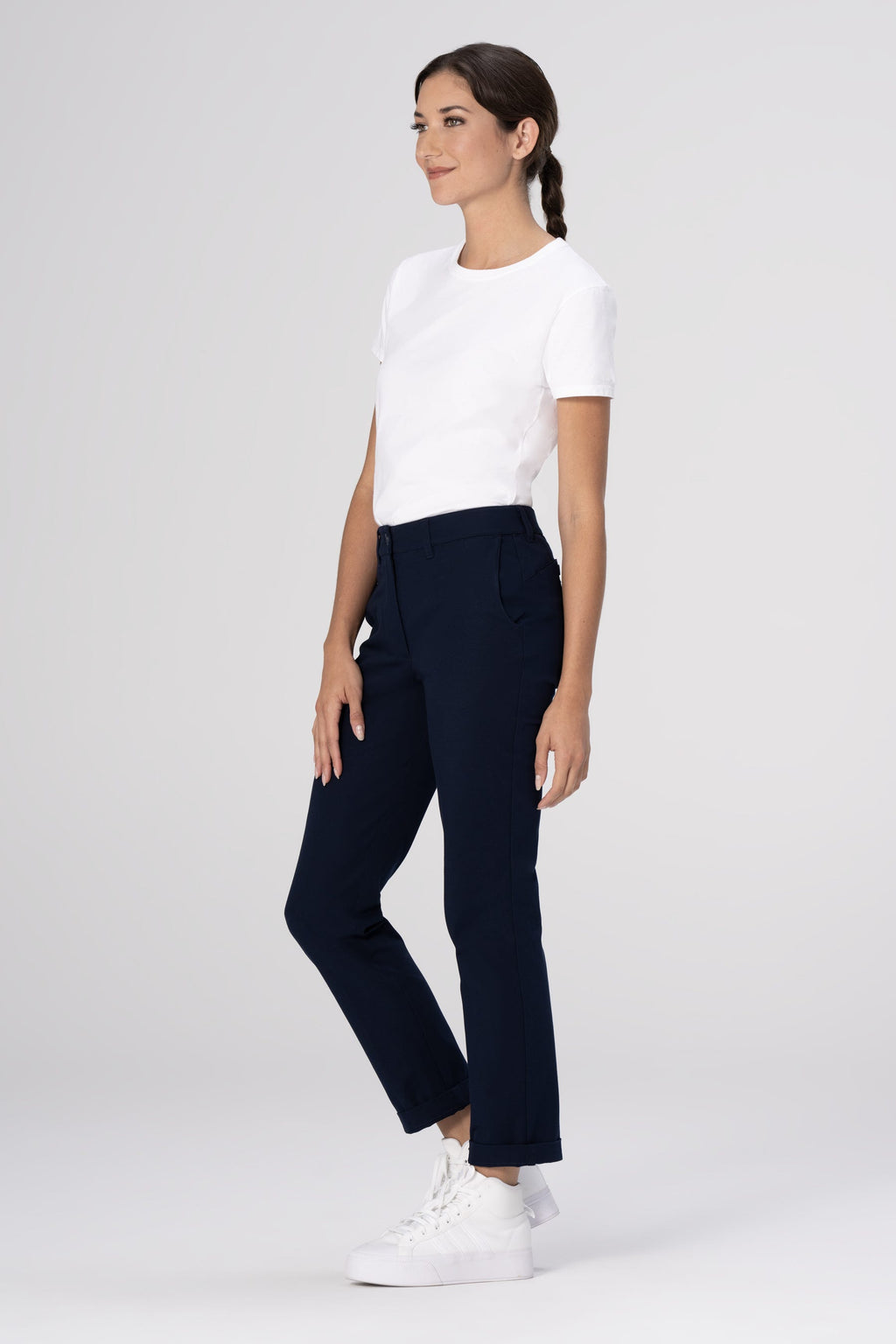 Chino Female Poly Stretch Pants