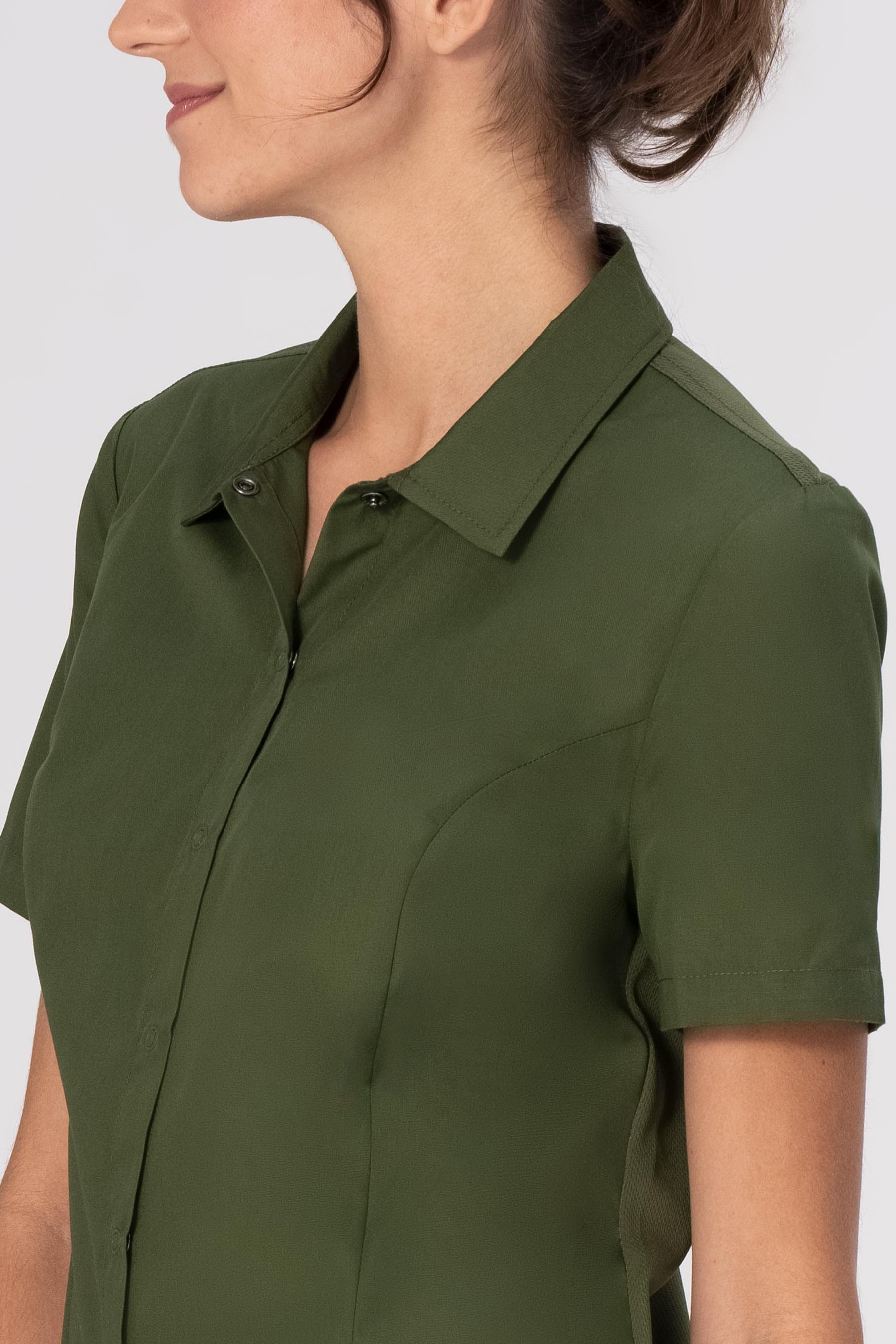 Durham Female Snap Work Shirt