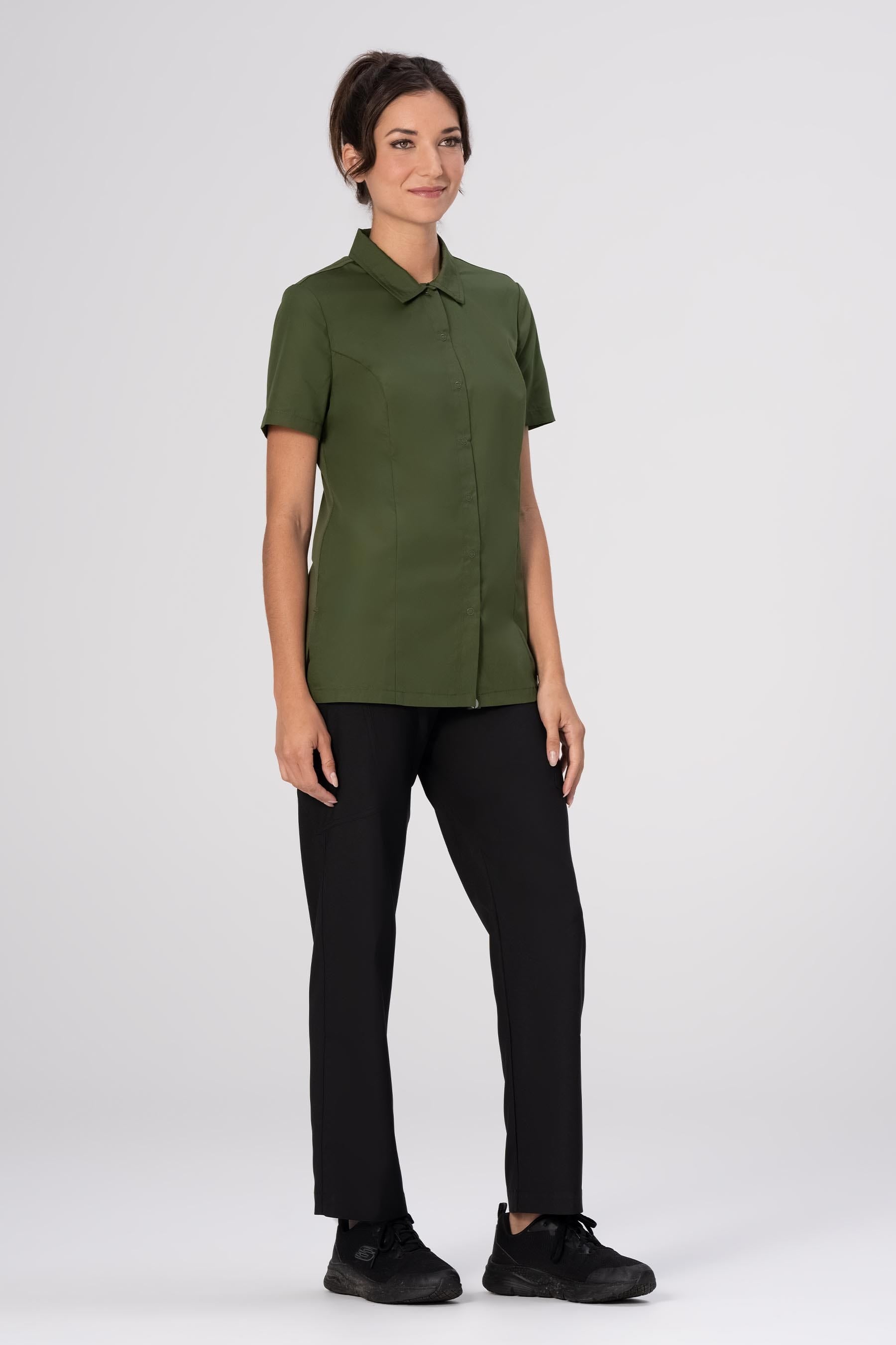 Durham Female Snap Work Shirt