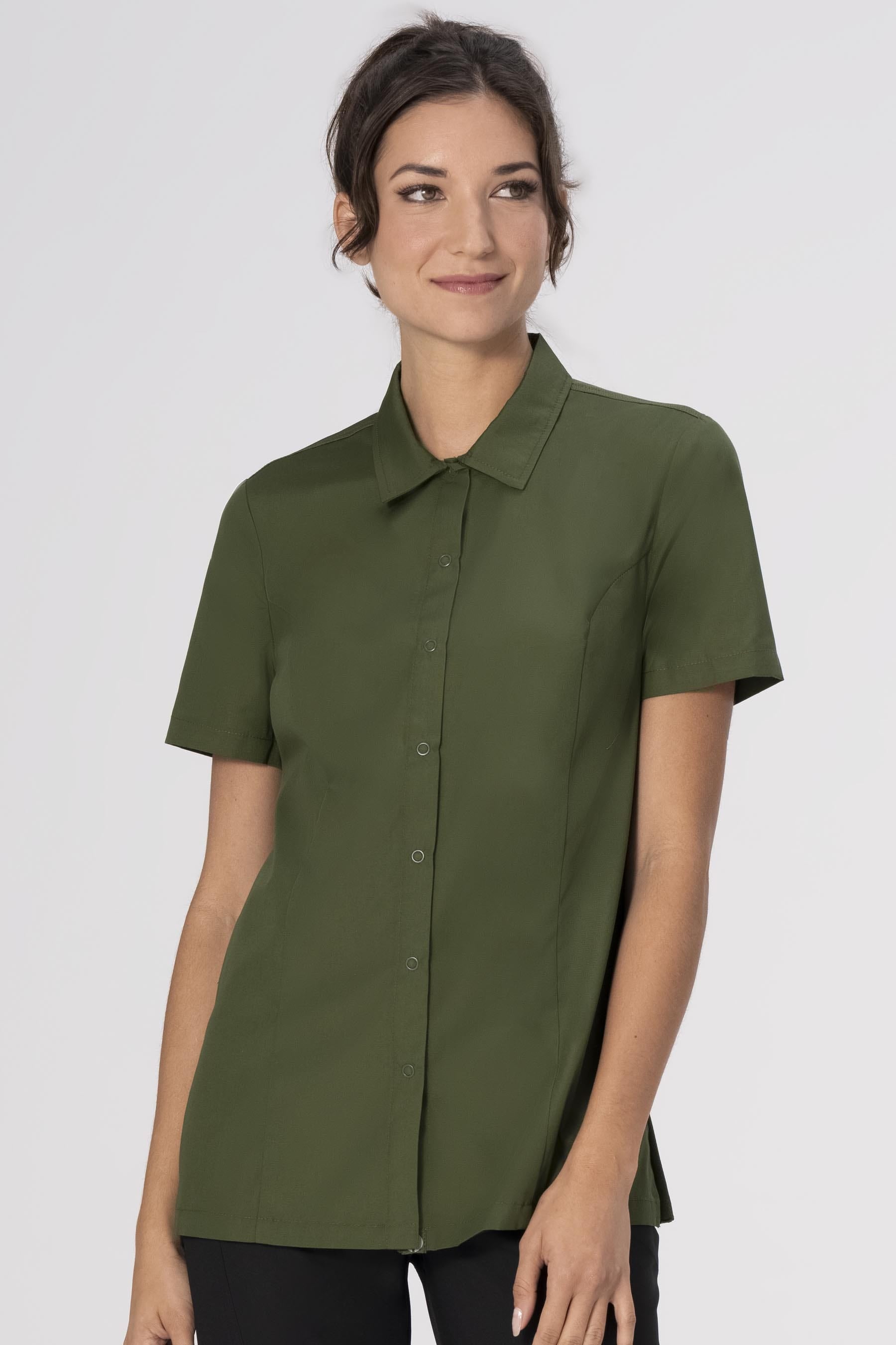 Durham Female Snap Work Shirt