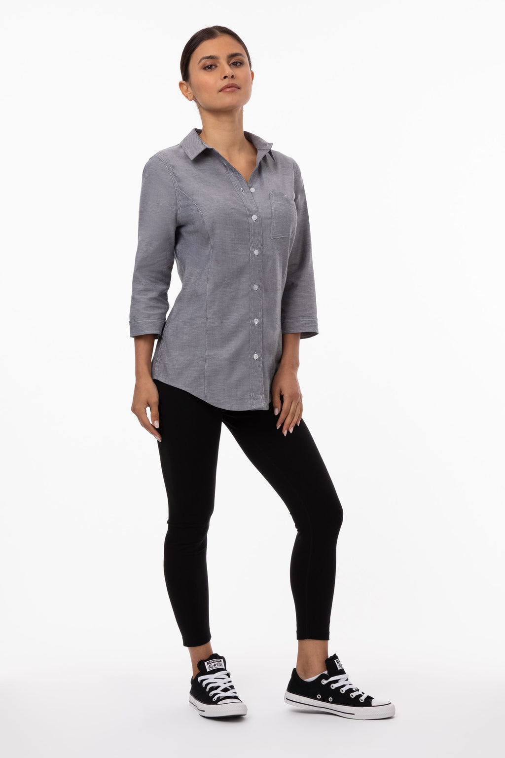 Modern Female Oxford Classic Shirt
