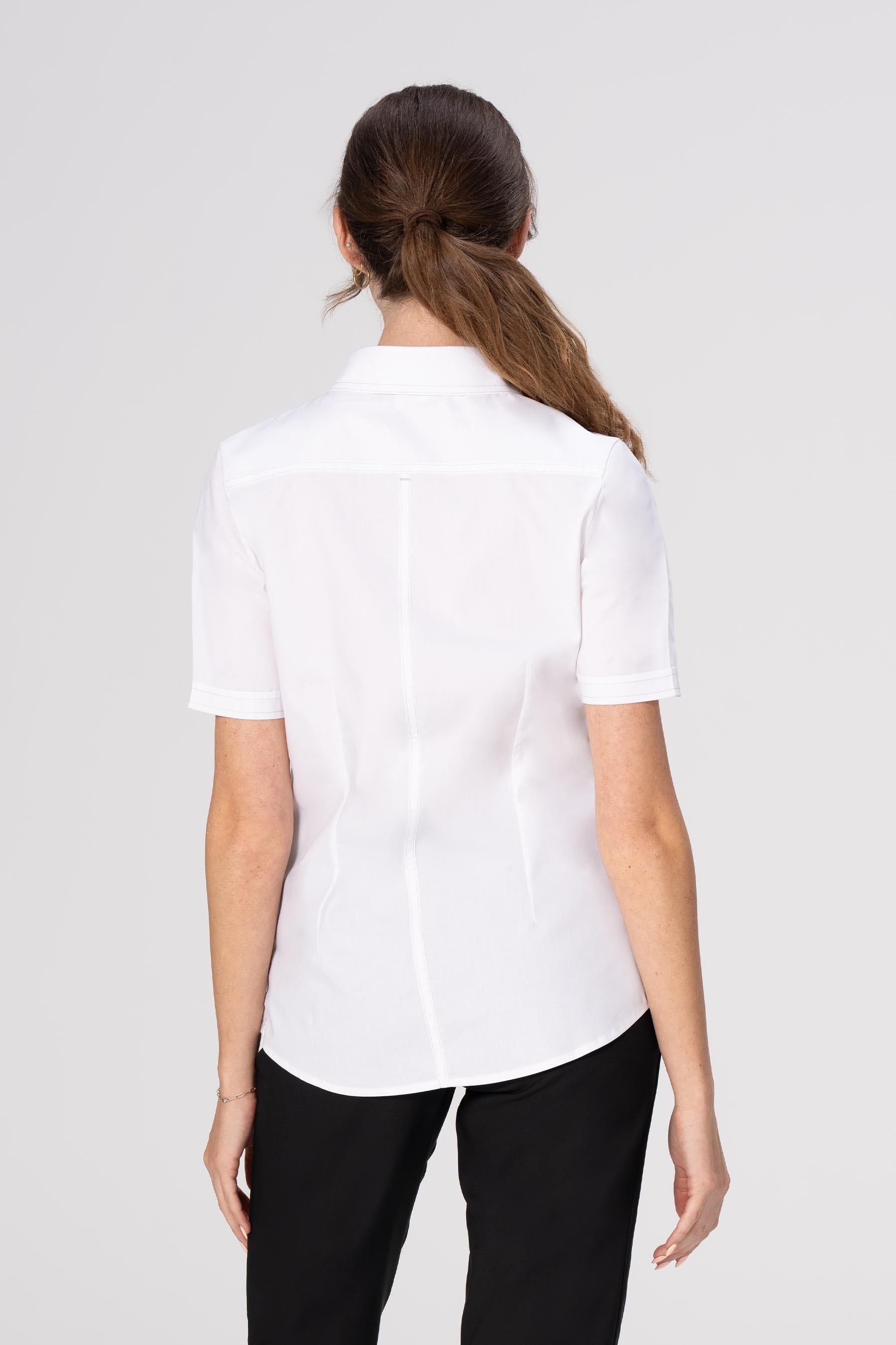 Cody Zip Female Work Shirt