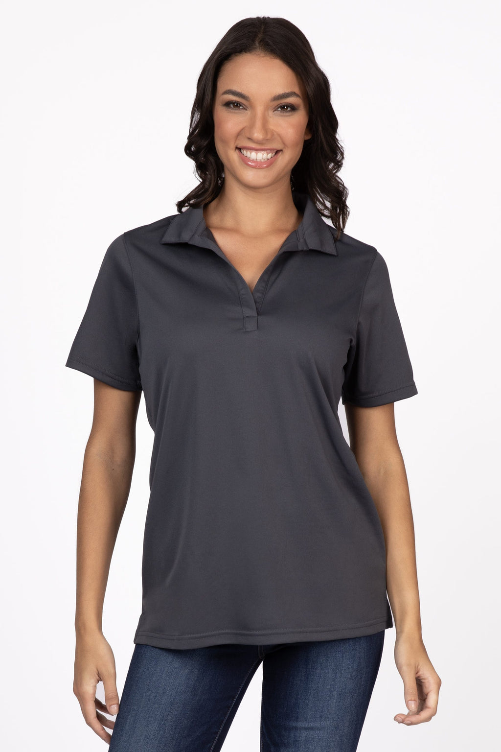 Women Collared Polo Shirt
