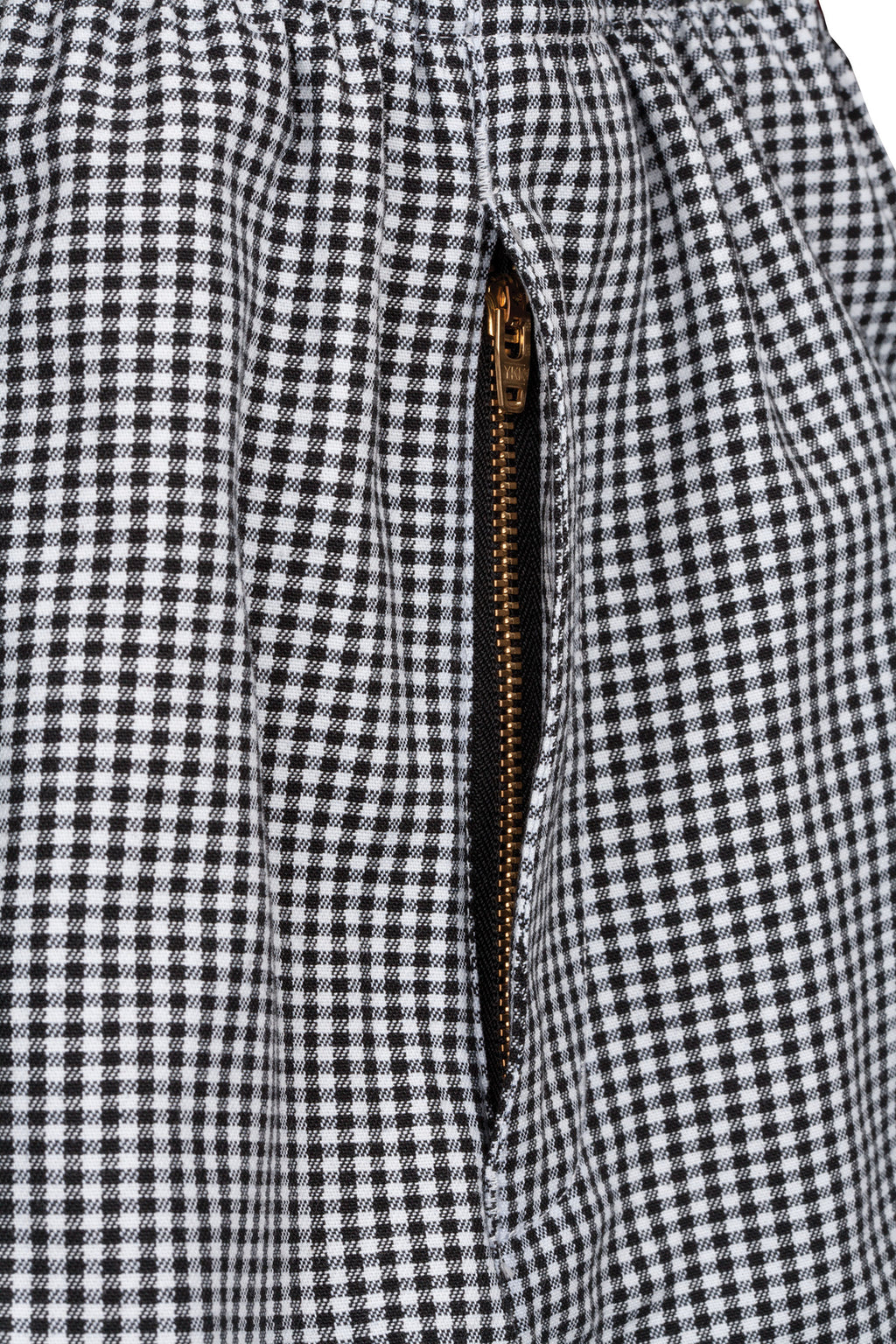 Essential Baggy Checker Zip-fly Chef Pants