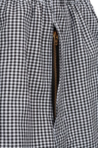 Essential Baggy Checker Zip-fly Chef Pants