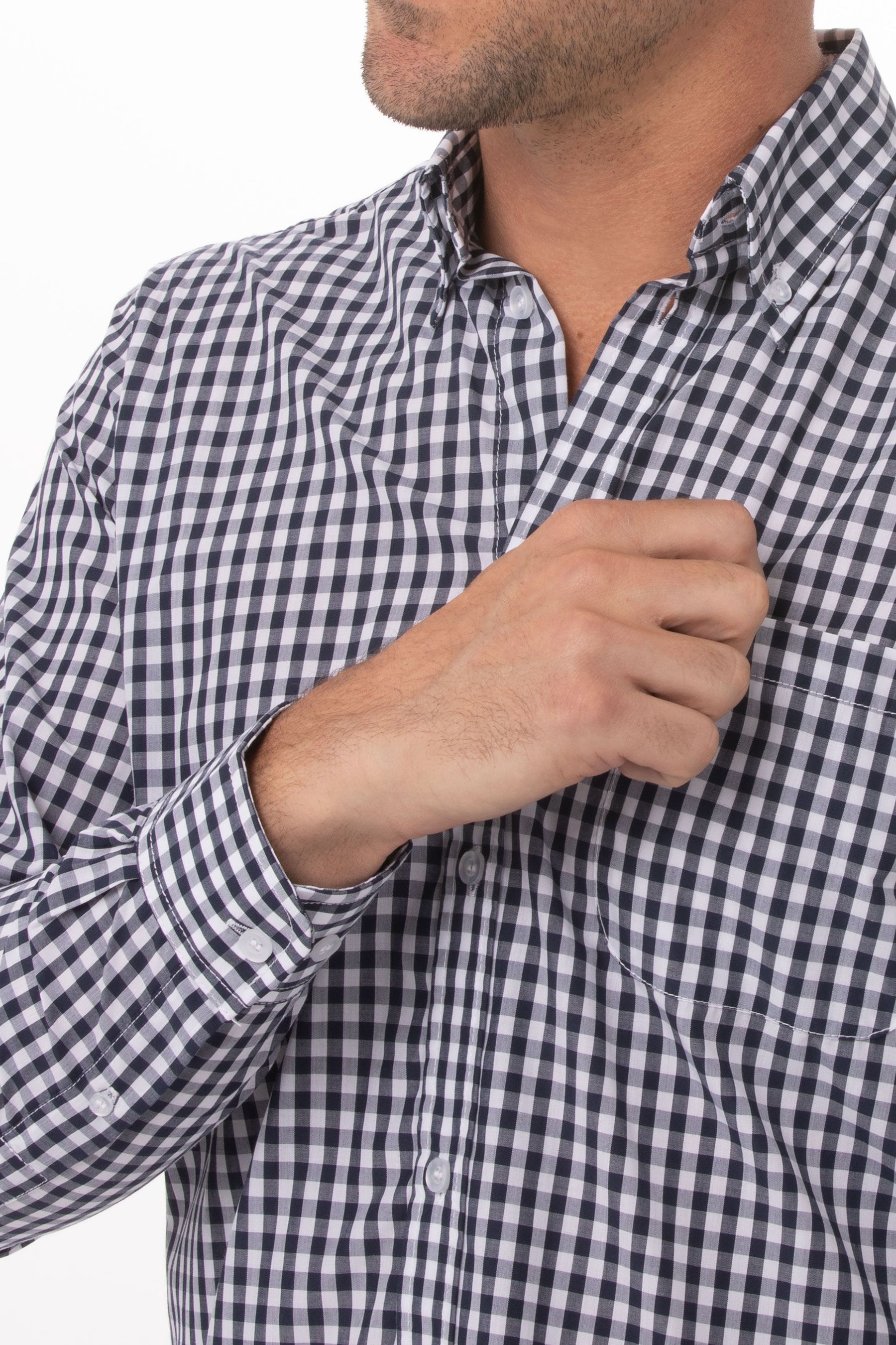 Gingham Dress Shirt