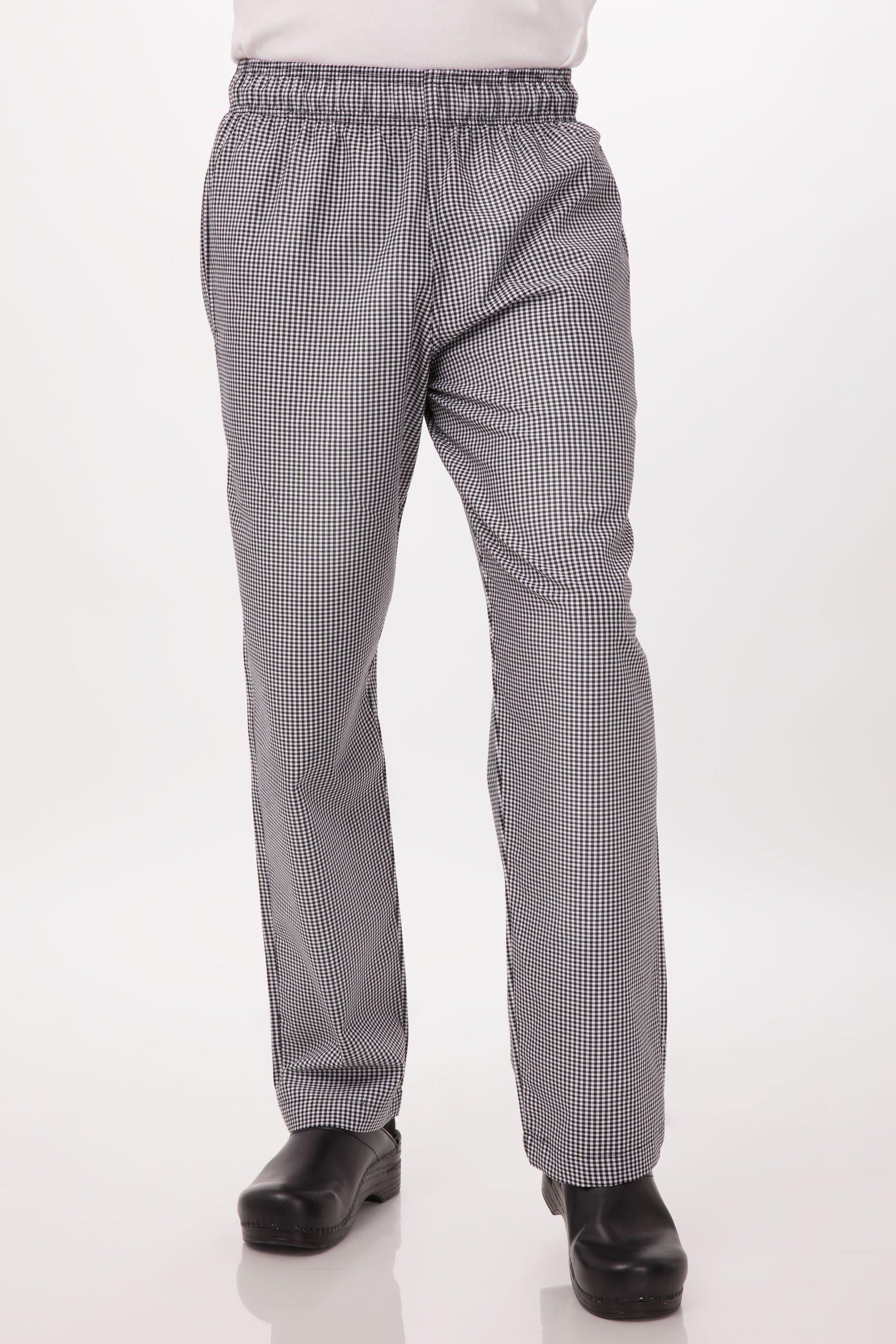 Essential Baggy Checker Chef Pants