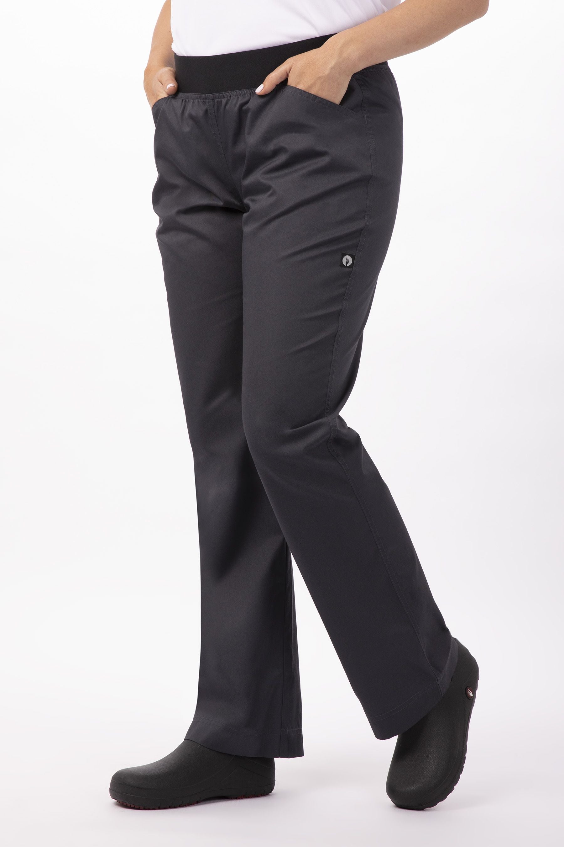 Lightweight Female Slim Chef Pants