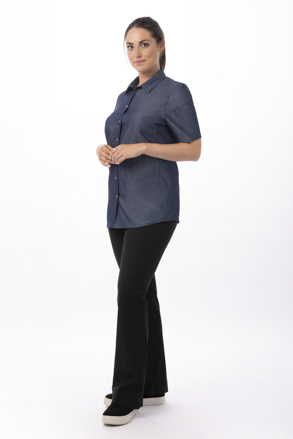 Detroit Female Denim Shirt