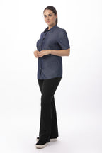 Detroit Female Denim Shirt